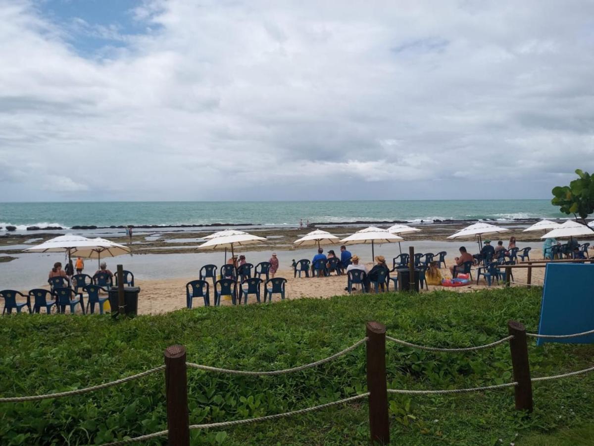 Estudio Marulhos, Varanda Com Vista De Mar E Parque Aquatico, A Beira-Mar Mar De Muro Alto, Com Wi-Fi, Restaurante, Estacionamento E A 10' De Порту-ді-Галіняс Екстер'єр фото