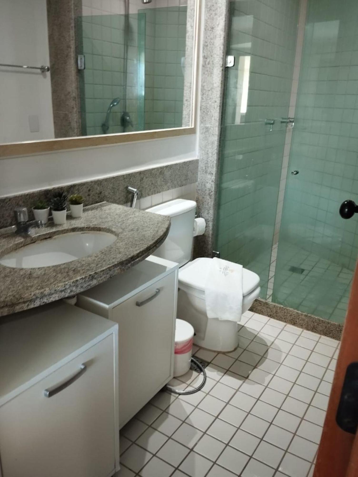 Estudio Marulhos, Varanda Com Vista De Mar E Parque Aquatico, A Beira-Mar Mar De Muro Alto, Com Wi-Fi, Restaurante, Estacionamento E A 10' De Порту-ді-Галіняс Екстер'єр фото